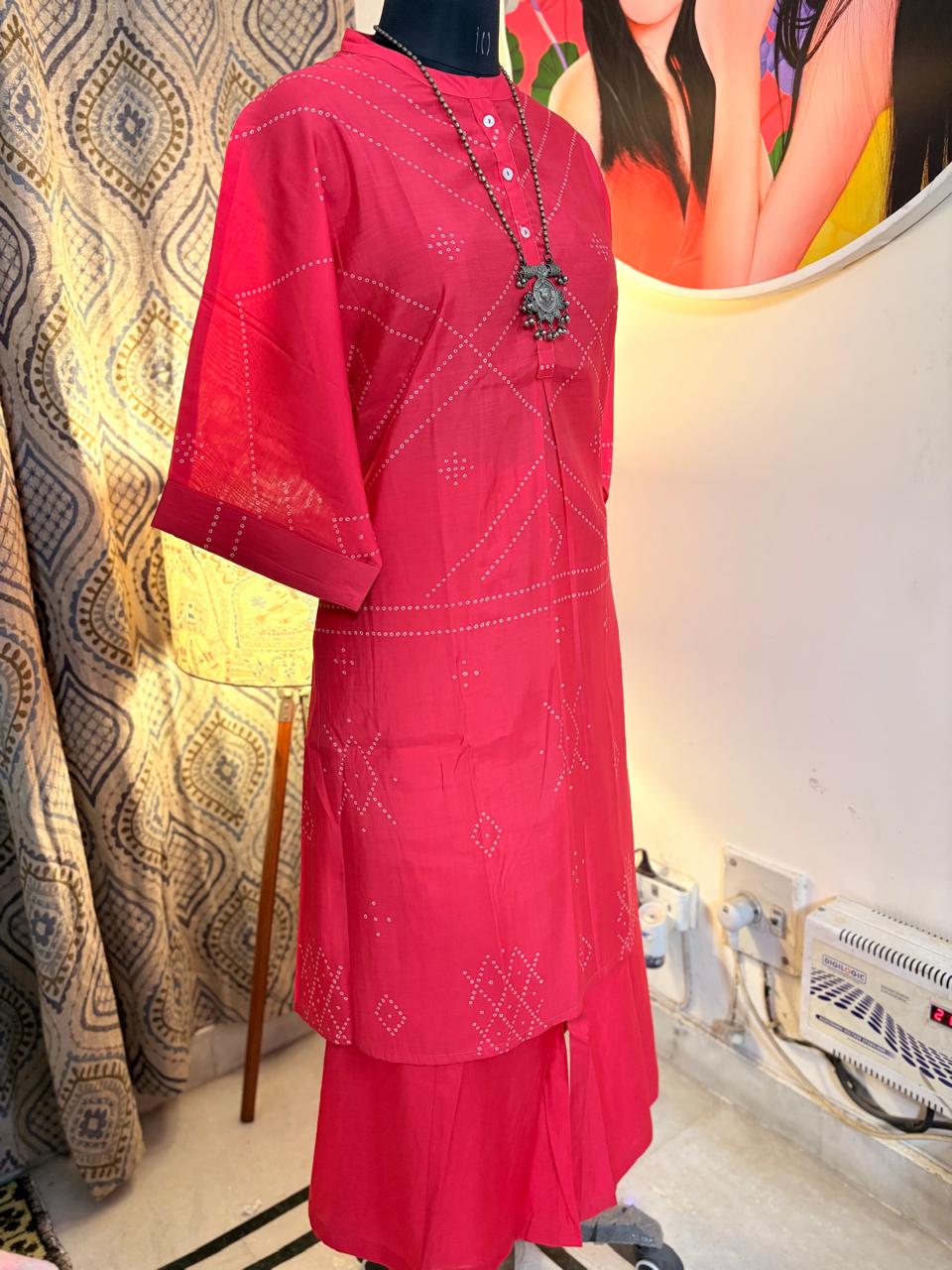 Silk Kurti Palazzo