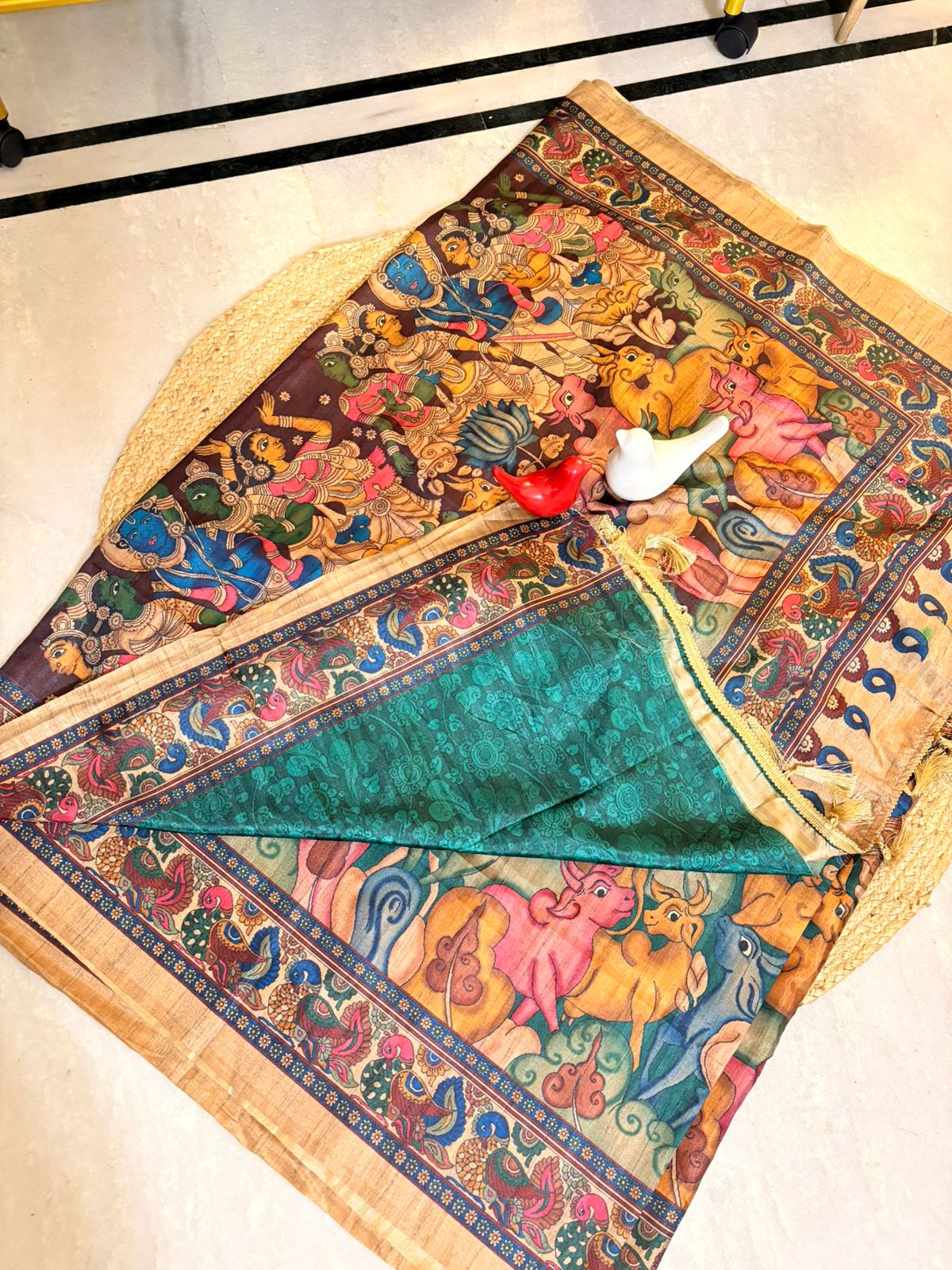 Chembur Silk Kalam Kari Saree