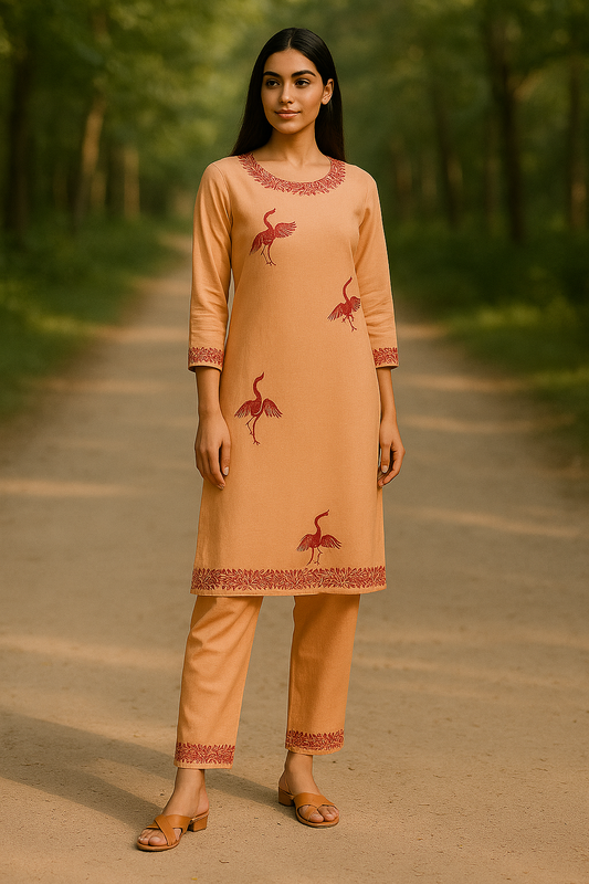 Dola Silk Coord Set