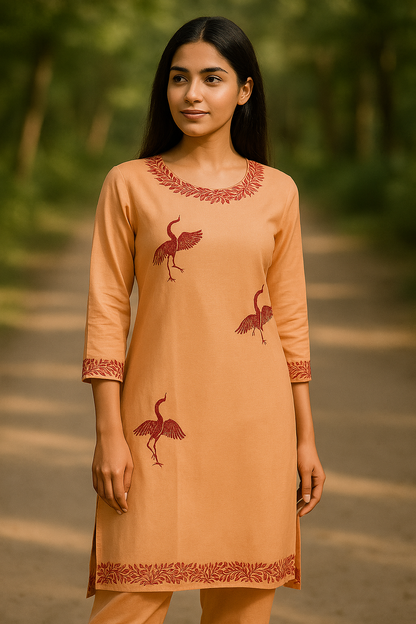 Dola Silk Coord Set