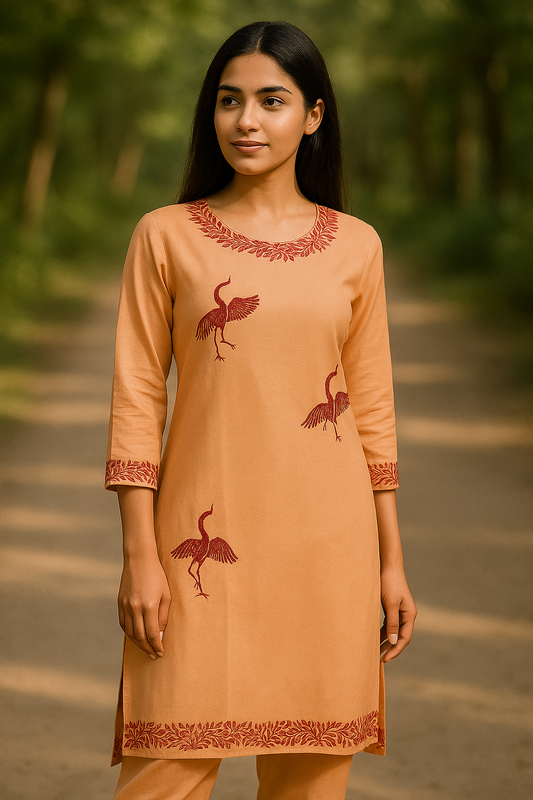 Dola Silk Coord Set