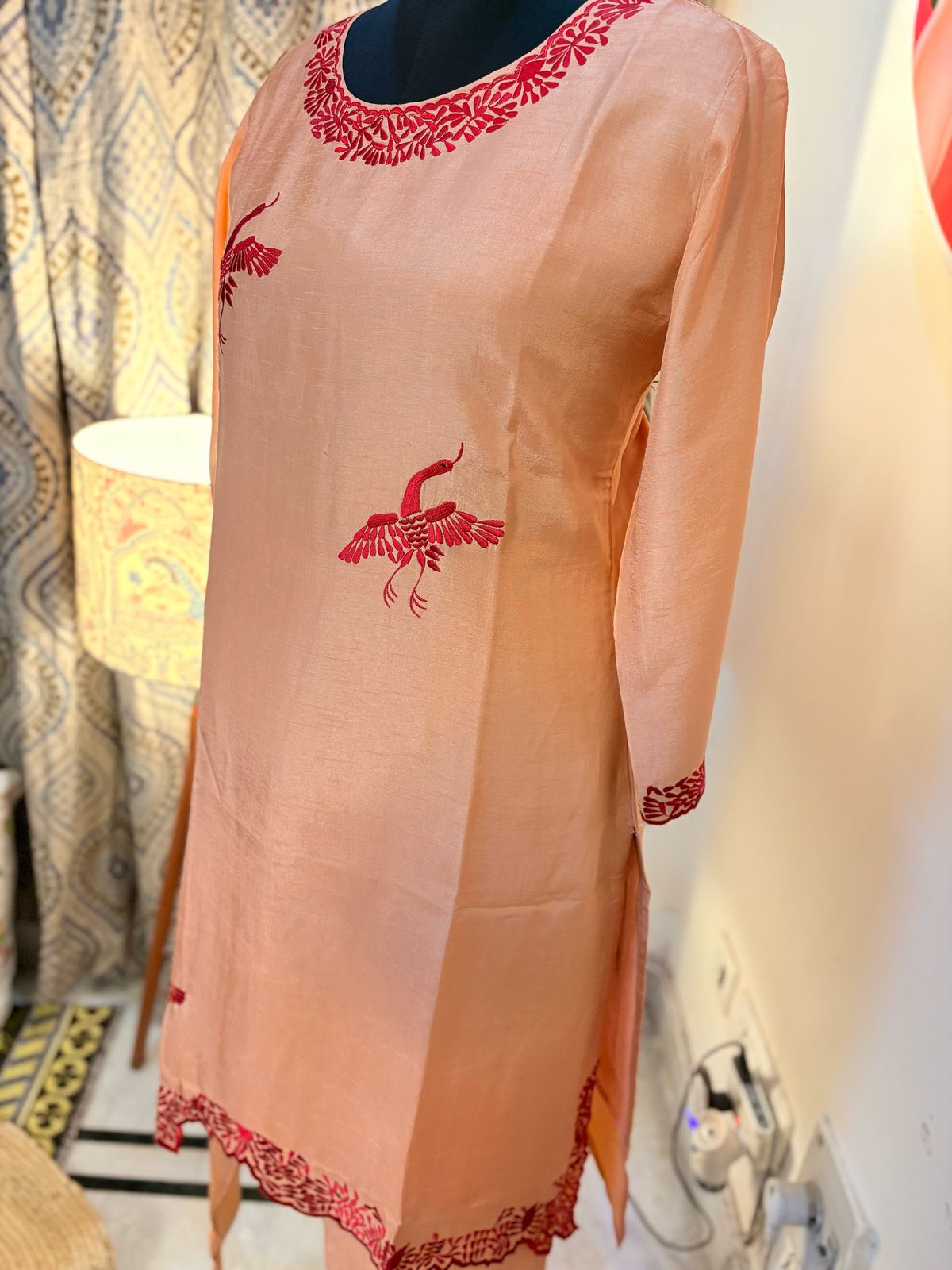 Dola Silk Coord Set