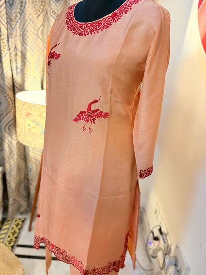 Dola Silk Coord Set